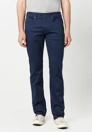 Straight Six Men's Twill Pants in Deep Navy - BM16083