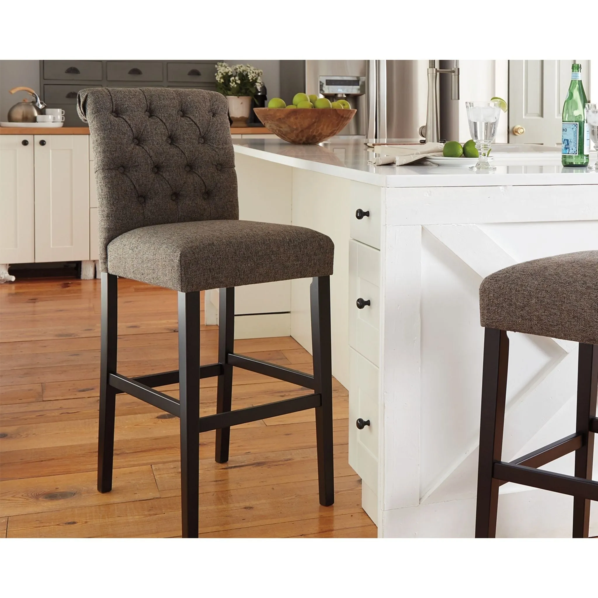 Tripton Bar Stool - Graphite - (D530-230)