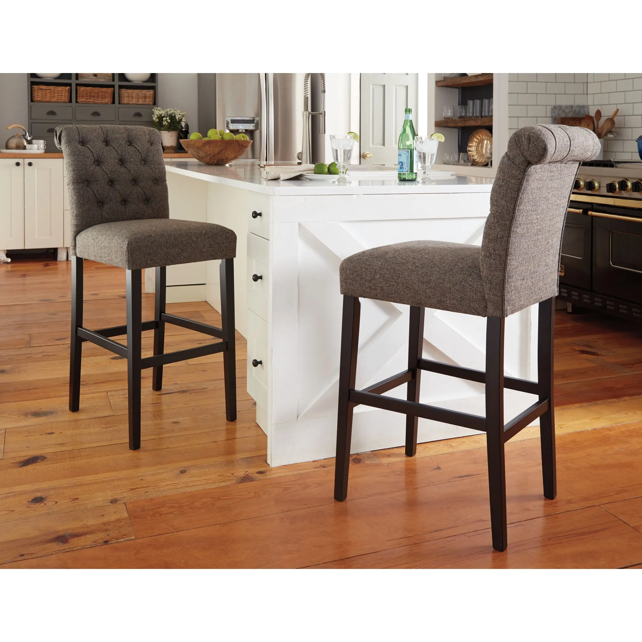 Tripton Bar Stool - Graphite - (D530-230)