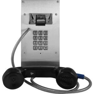 Viking K-1900-8 Vandal Resistant, Hot-Line Phone with Built-in Keypad