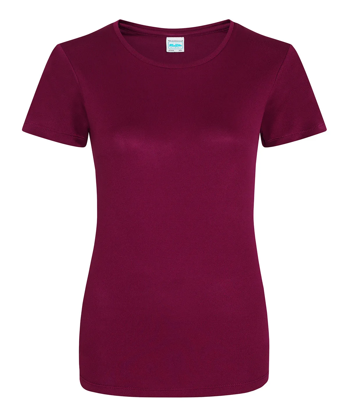 Womens cool T | Burgundy