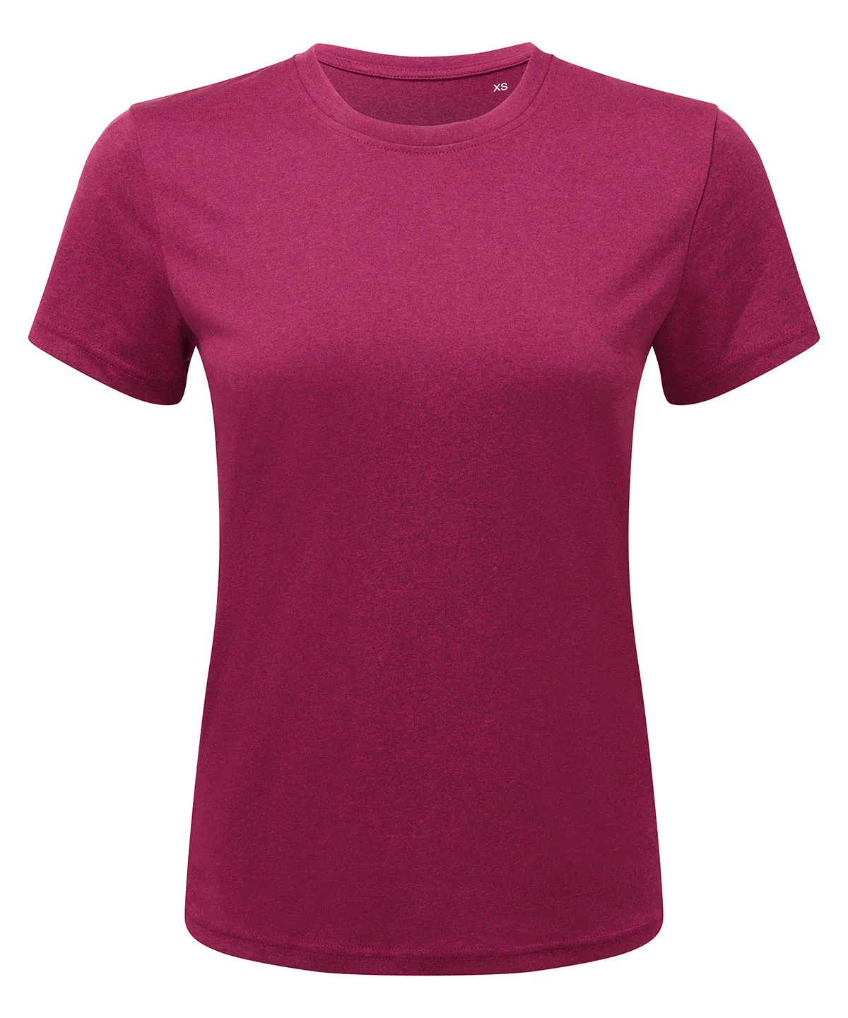 Womens TriDri® performance t-shirt | Raspberry/Black Melange