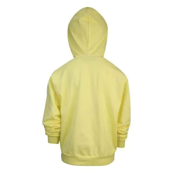 YELLOW LONG SLEEVE GIRLS HOODIE